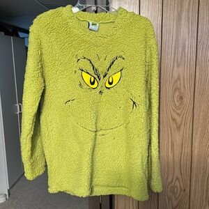 Grinch Sherpa sweatshirt